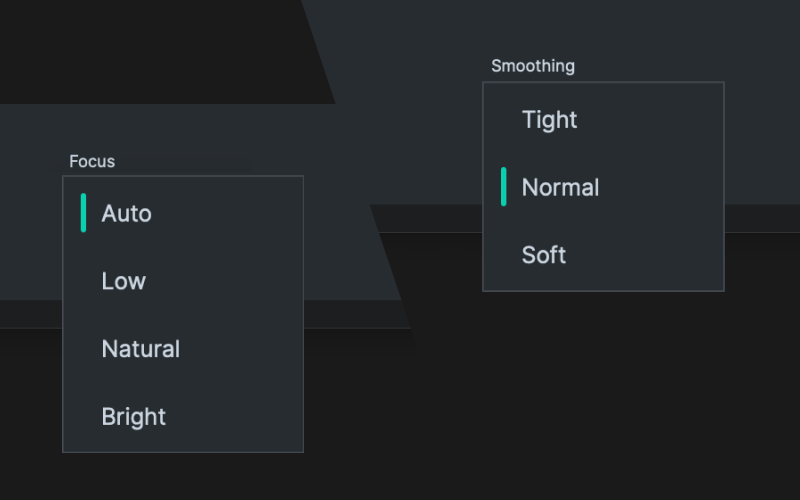 Sibalance focus selector