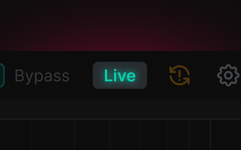 VocRide Live Mode
