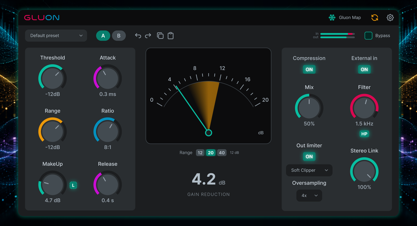 Full Gluon compressor interface