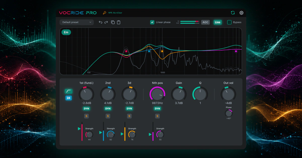VocRide 2 interface