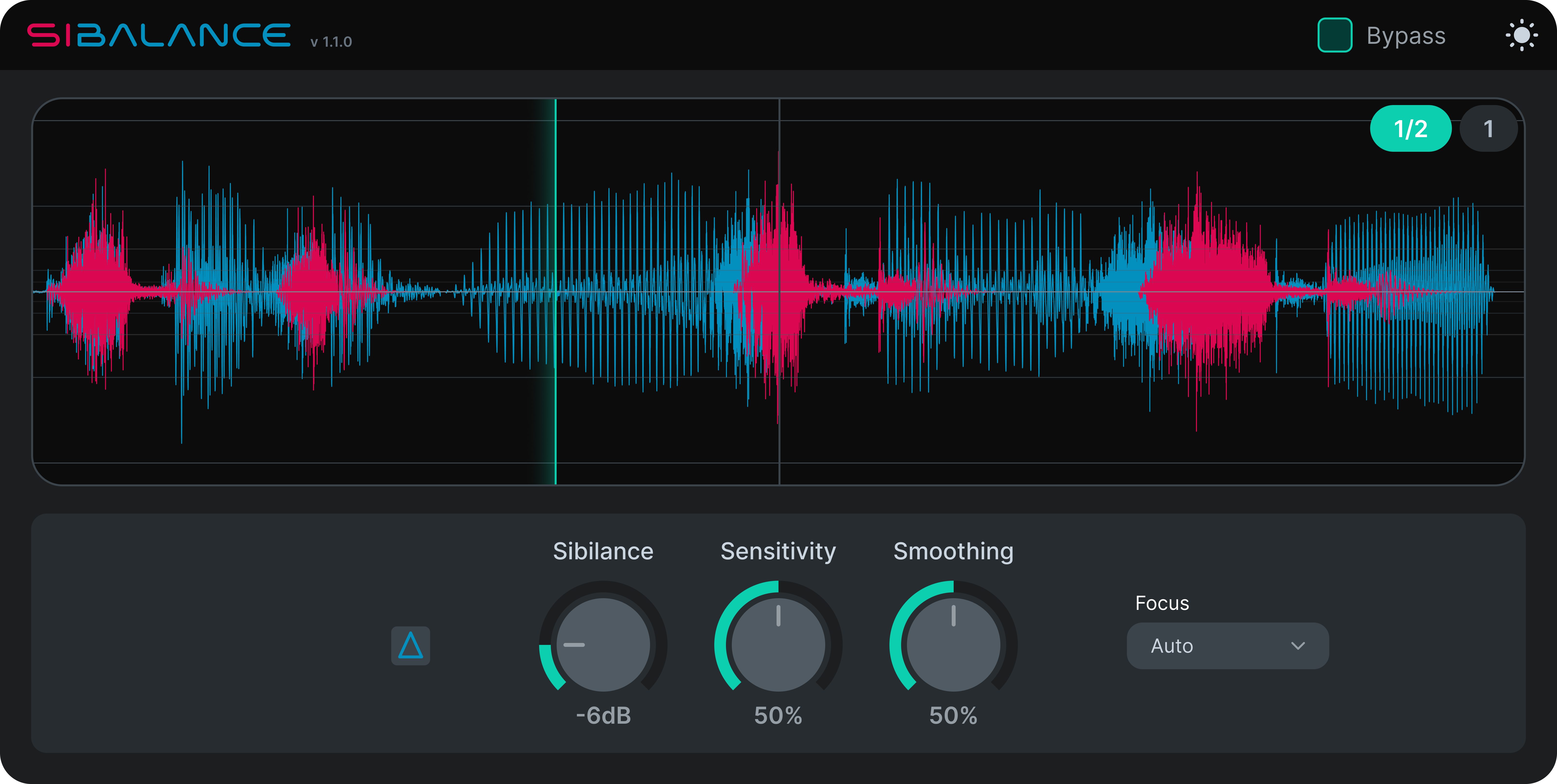 Sibalance plugin interface