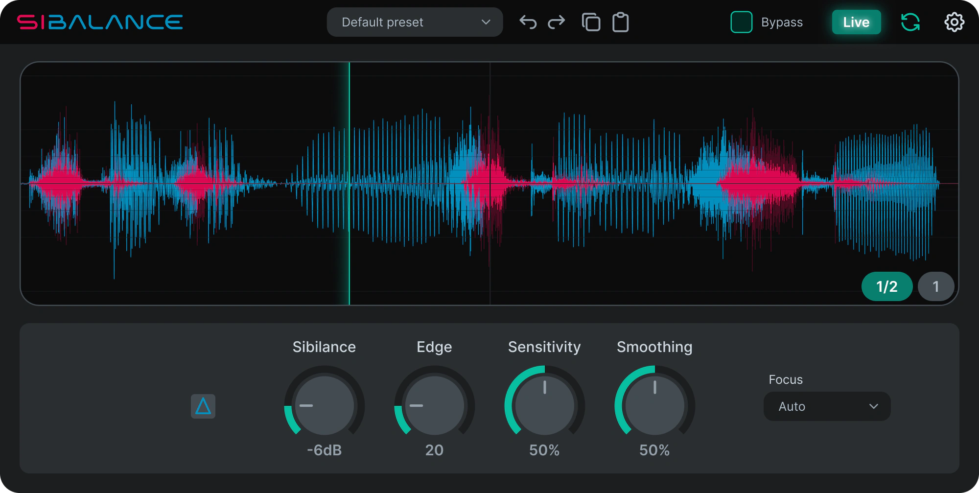 Sibalance dark theme