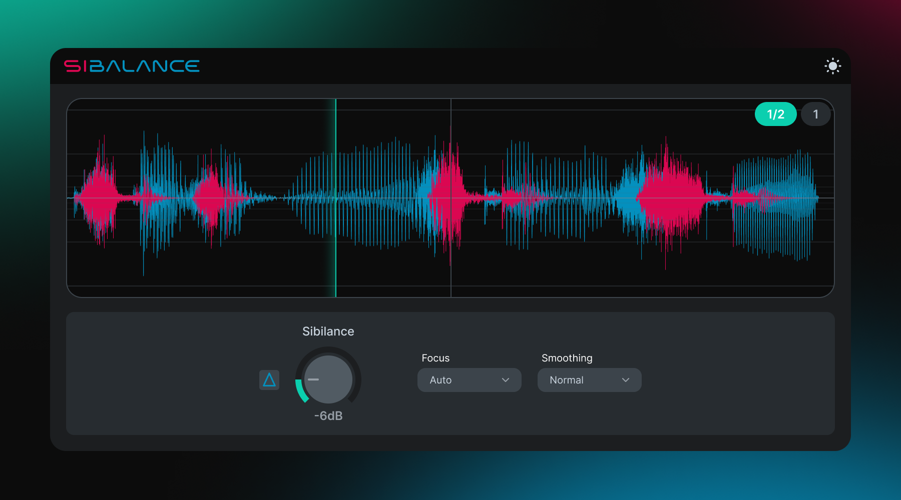 Sibalance plugin interface