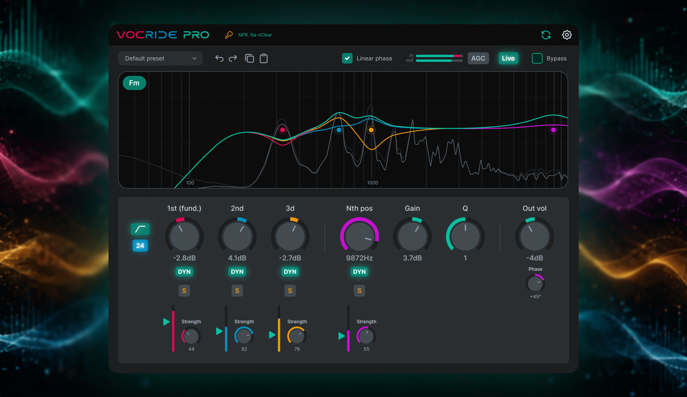 Complete Pro interface